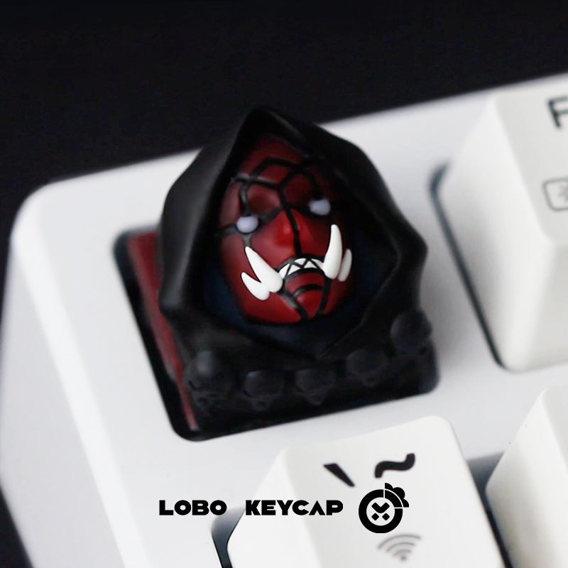 Täiendasin poolläbipaistvat klahvikatet Alone, Shadow Legioni isikupärastatud vaigust mehaanilist klaviatuuri ühe kahemõõtmelise Esc-klahviga