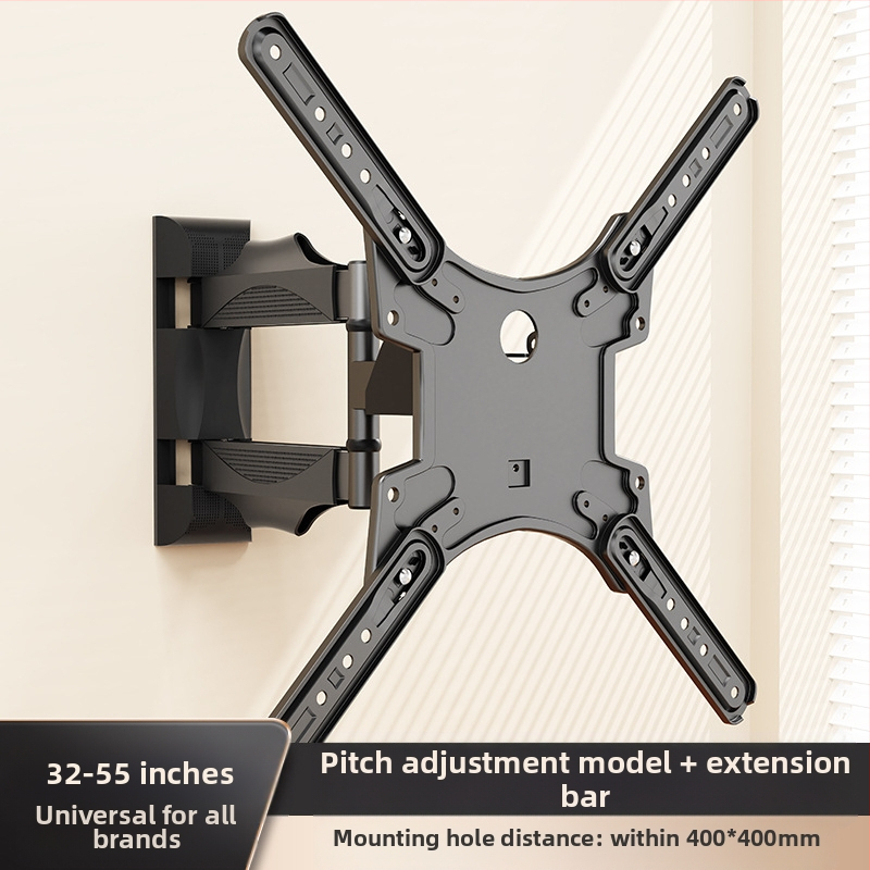 Suport de perete retractabil rotativ pentru monitor LCD, agățat, raft universal de perete, pentru calculator, raft de perete suspendat
