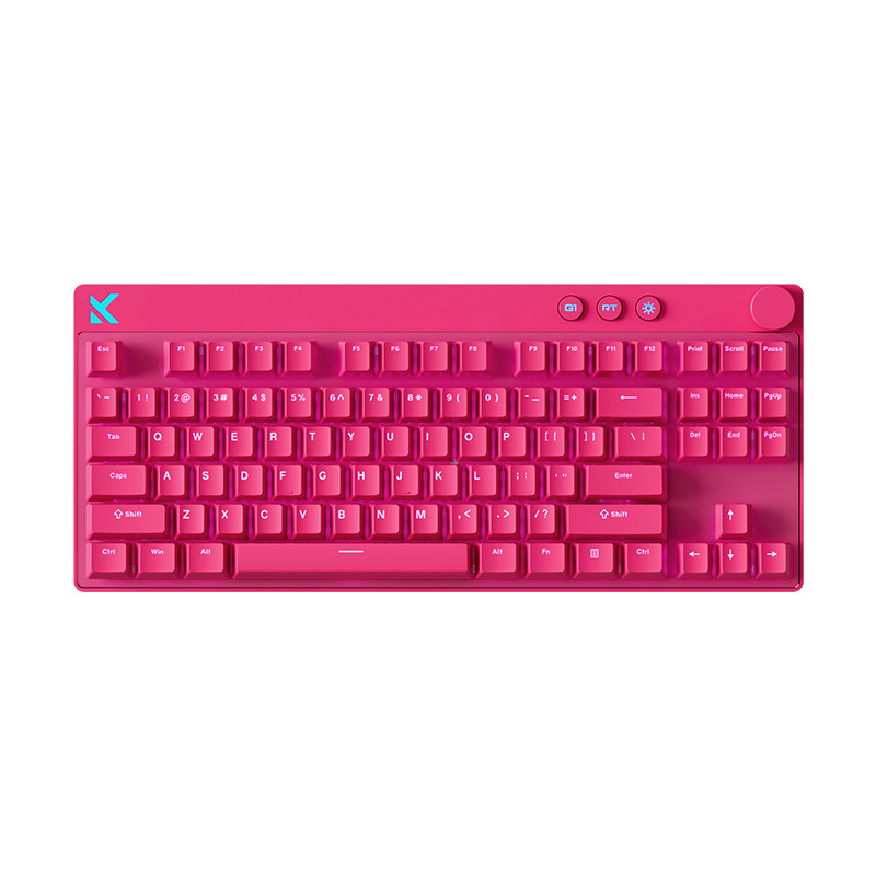 Mcose Mix87 magnetilise teljega e-spordi mehaaniline klaviatuur Argb valgustusefektiga kohandatud mängujuhtmega klaviatuur
