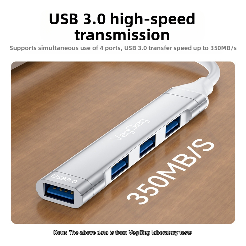 Dokovacia stanica Weige USB 3.0 s rozbočovačom, notebookom, mobilným telefónom a rozširujúcou dokovacou stanicou U disk typu C, HUB