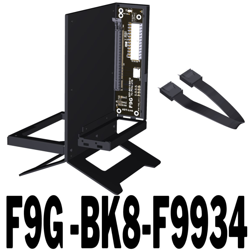 Adt-F9G Oculink välise graafikakaardi dokkimisjaam ATX-klambriga Pcie4.0X4 Sff8611 8612
