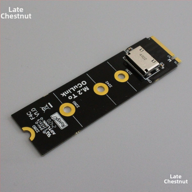 Докинг станция за външна графична карта Oculink Adt-F9G с Atx скоба Pcie4.0X4 Sff8611 8612