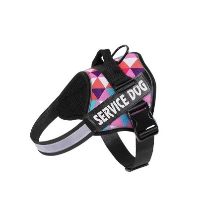 Hám kutyapóráz mellény stílusú közepes és nagy kutyáknak, border collie-knak, golden retrievereknek, francia bulldogoknak, húzásgátló, fényvisszaverő éjszakai sétákhoz