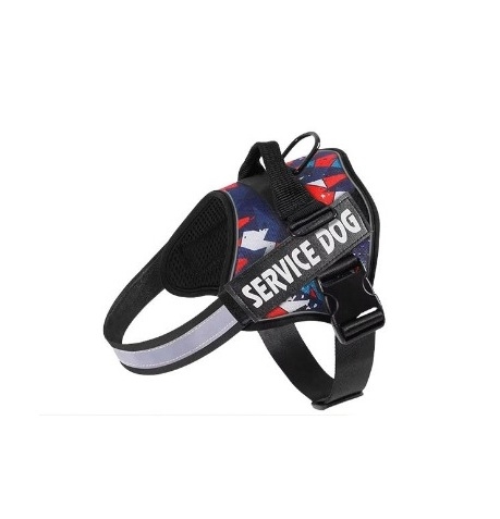 Hám kutyapóráz mellény stílusú közepes és nagy kutyáknak, border collie-knak, golden retrievereknek, francia bulldogoknak, húzásgátló, fényvisszaverő éjszakai sétákhoz