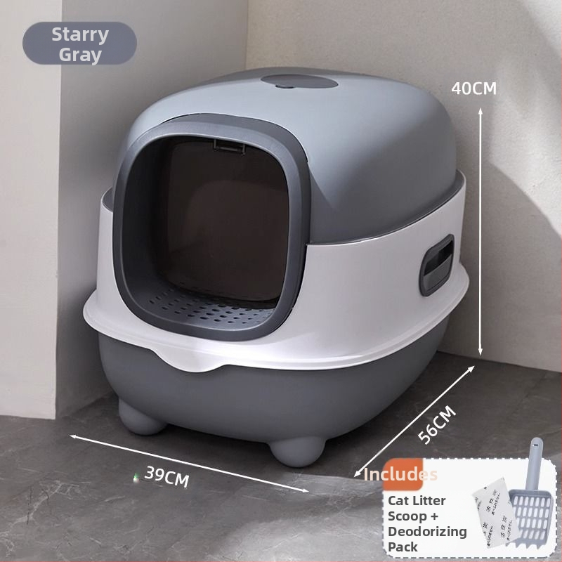 Automaatselt puhastatav kassiliivkast kassiliivakasti deodorant täielikult suletud nutikas kassi tualett kassiliivakast pritsmekindel kassiliivkast