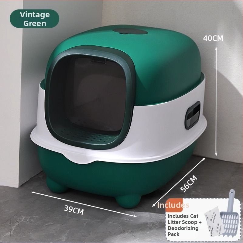 Automaatselt puhastatav kassiliivkast kassiliivakasti deodorant täielikult suletud nutikas kassi tualett kassiliivakast pritsmekindel kassiliivkast