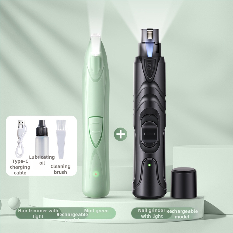 Koera küüneveski elektriline lemmikloomade küüneveski laadiv kassi küünelõikur kuldse karvaga küüneveski vaigistatav