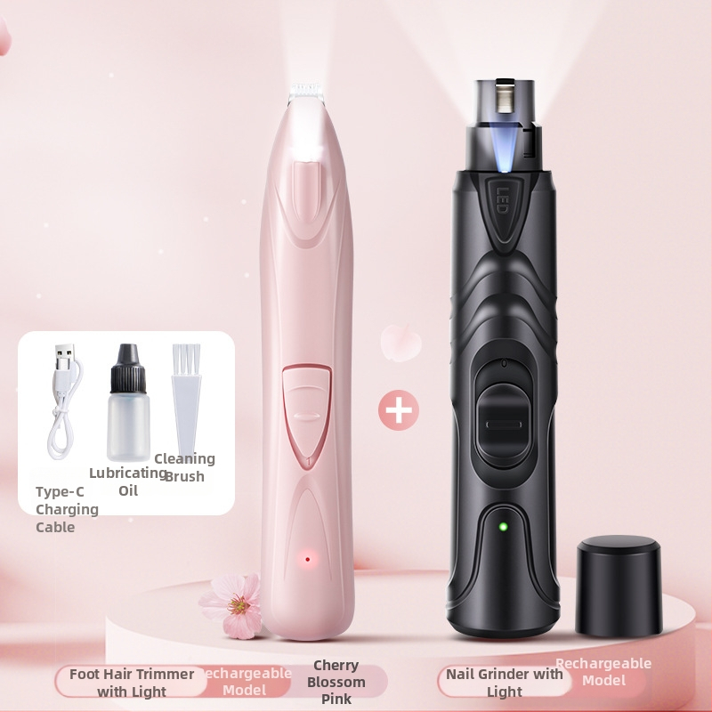 Koera küüneveski elektriline lemmikloomade küüneveski laadiv kassi küünelõikur kuldse karvaga küüneveski vaigistatav