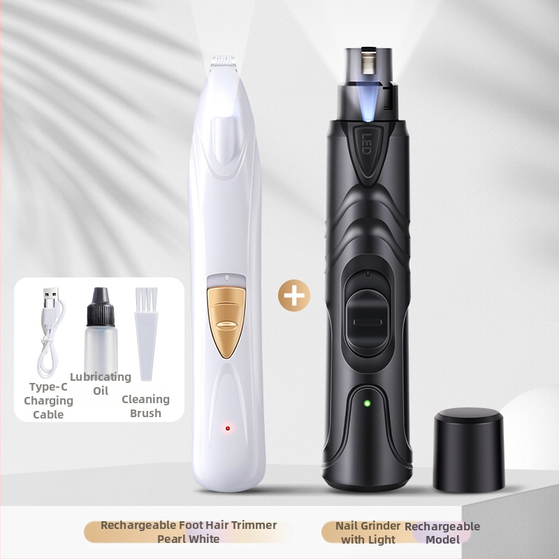 Koera küüneveski elektriline lemmikloomade küüneveski laadiv kassi küünelõikur kuldse karvaga küüneveski vaigistatav