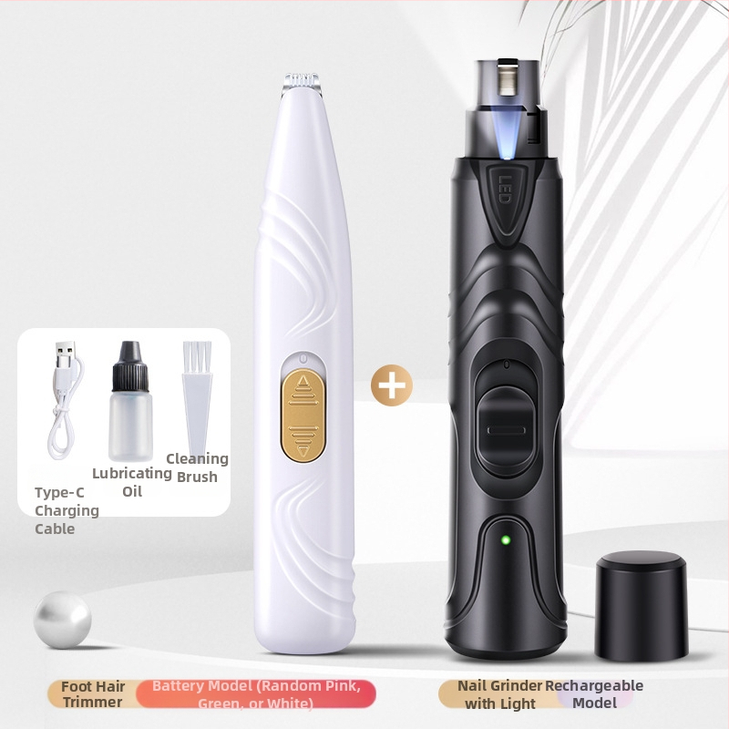 Koera küüneveski elektriline lemmikloomade küüneveski laadiv kassi küünelõikur kuldse karvaga küüneveski vaigistatav