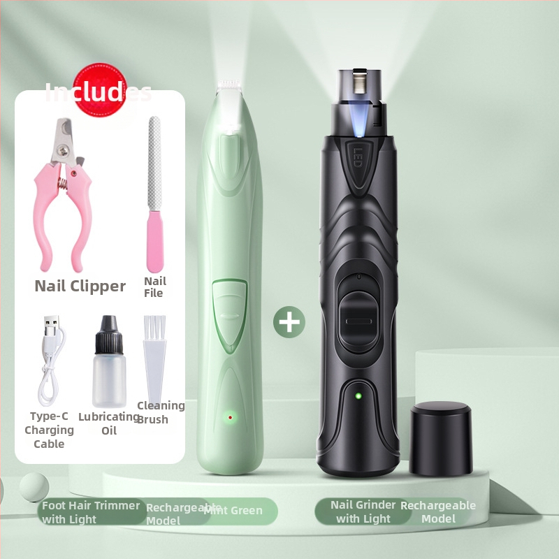 Koera küüneveski elektriline lemmikloomade küüneveski laadiv kassi küünelõikur kuldse karvaga küüneveski vaigistatav