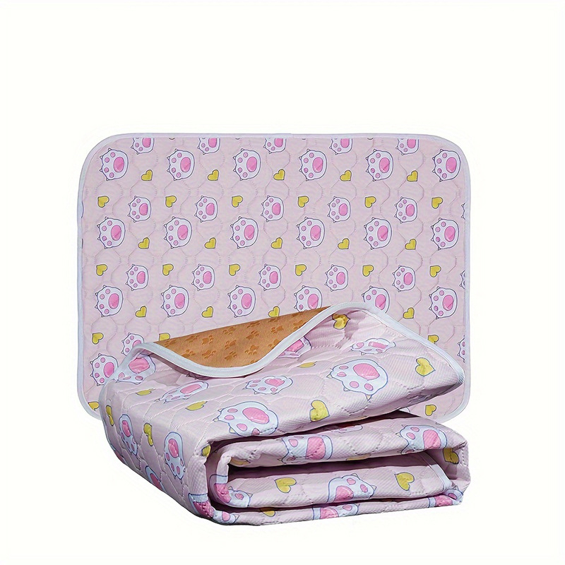 Трансгранична, переща се подложка за урина за домашни любимци, переща се и многократна употреба, четирислойна, водоустойчива подложка за обучение на инконтиненция за пътуване и кучета