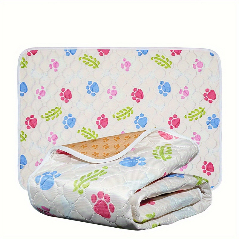 Трансгранична, переща се подложка за урина за домашни любимци, переща се и многократна употреба, четирислойна, водоустойчива подложка за обучение на инконтиненция за пътуване и кучета