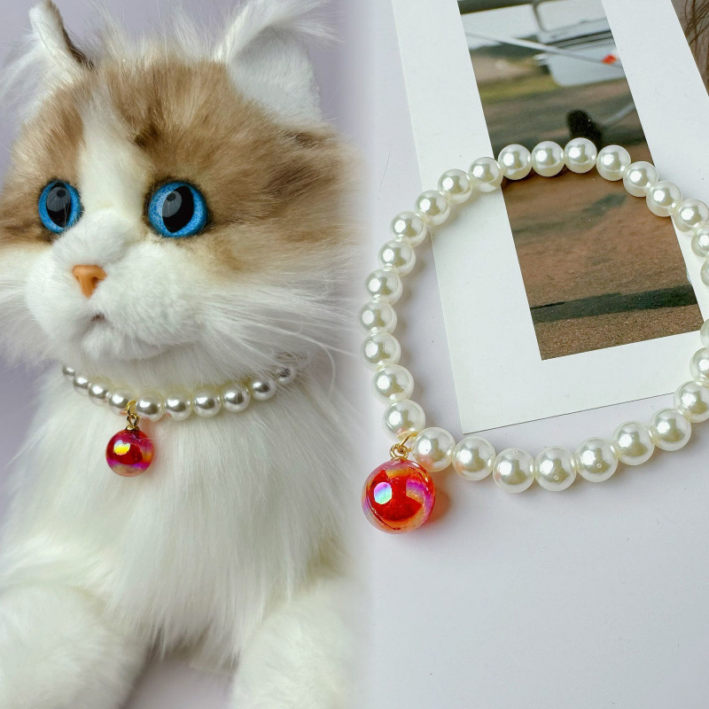 Internetikuulsuste kassikaelarihm, luksuslik armas ja nägus fotokaunistus, koerte pärlkaelakee hulgimüügist otsemüük