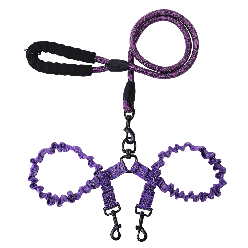 Határokon átnyúló, nagy eladó, visszahúzható kutyasétáltató kötél, egy húzós, két húzókötél, többszínű, fényvisszaverő, közepes és nagy méretű, kétfejű kutyasétáltató kötélruha