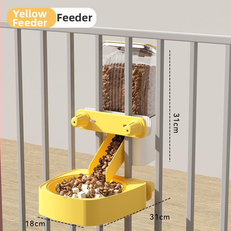 Automaatne kassisöötja koertele iseteeninduslik söötmismasin hulgimüügis kassikauss, kauss, kauss, koputusvastane rippuv lemmikloomatarvete komplekt