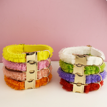 Csipkesorozatú kutyanyakörv, kisállat-kellékek, kutyanyakörv, kisállat-nyakörv, határokon átnyúló, új, egyrészes, cseppszállítással