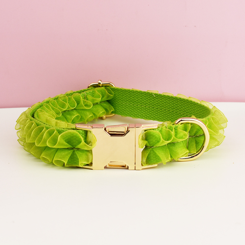 Csipkesorozatú kutyanyakörv, kisállat-kellékek, kutyanyakörv, kisállat-nyakörv, határokon átnyúló, új, egyrészes, cseppszállítással