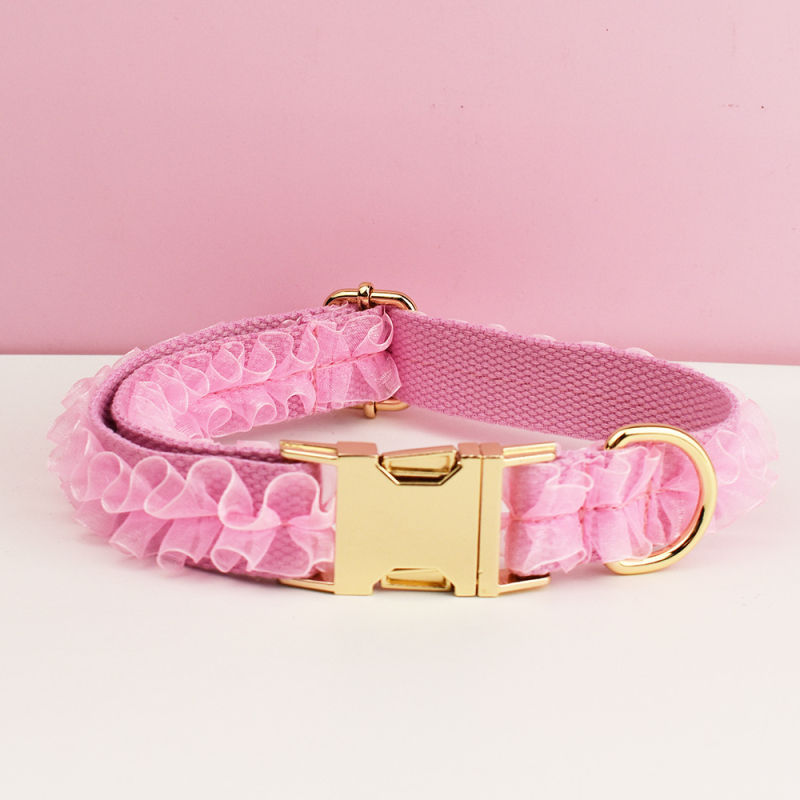 Csipkesorozatú kutyanyakörv, kisállat-kellékek, kutyanyakörv, kisállat-nyakörv, határokon átnyúló, új, egyrészes, cseppszállítással