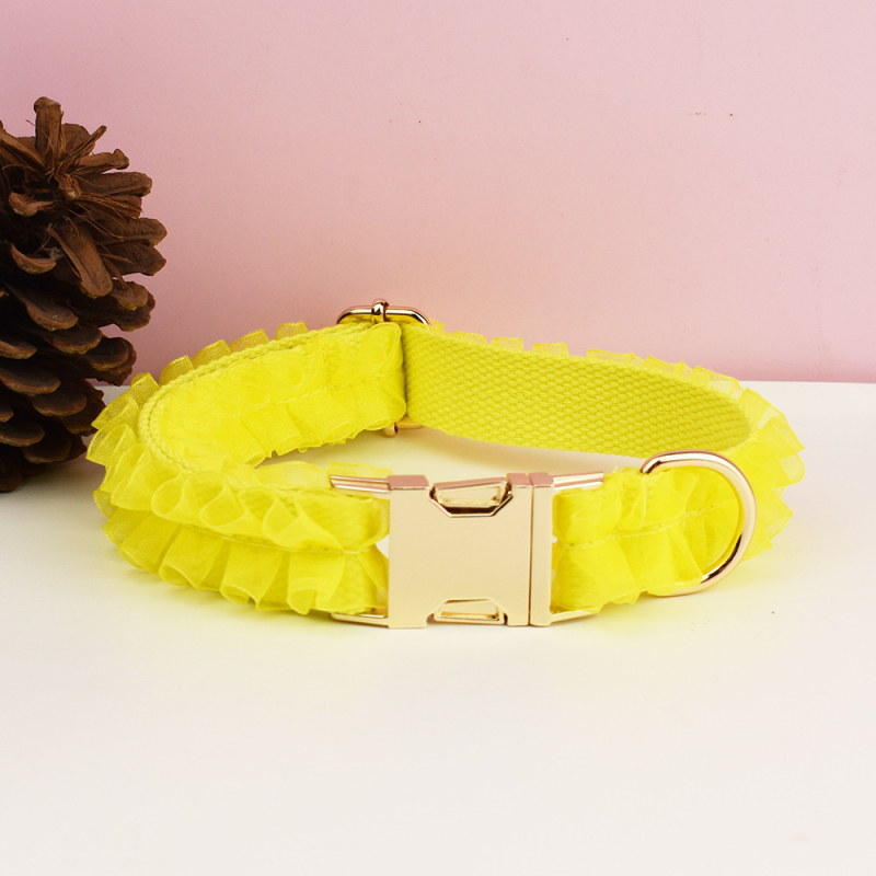 Csipkesorozatú kutyanyakörv, kisállat-kellékek, kutyanyakörv, kisállat-nyakörv, határokon átnyúló, új, egyrészes, cseppszállítással