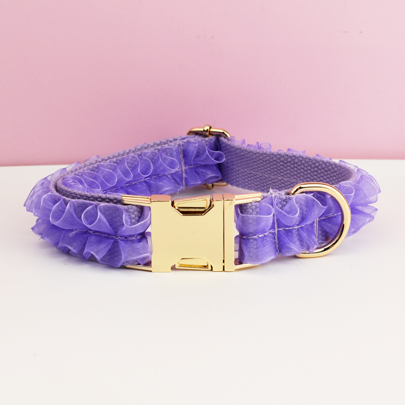 Csipkesorozatú kutyanyakörv, kisállat-kellékek, kutyanyakörv, kisállat-nyakörv, határokon átnyúló, új, egyrészes, cseppszállítással