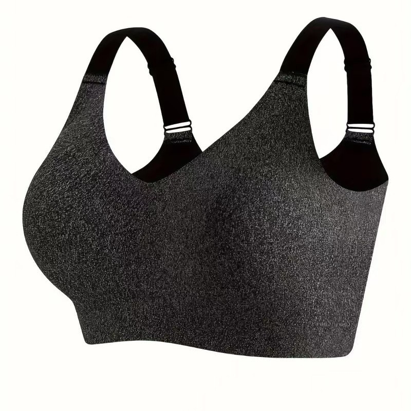 Lenjerie intimă fără urme pentru femei, sport, subțire, cu piept mare, cu strângere mică, fără rame, comerț exterior transfrontalier, plus size