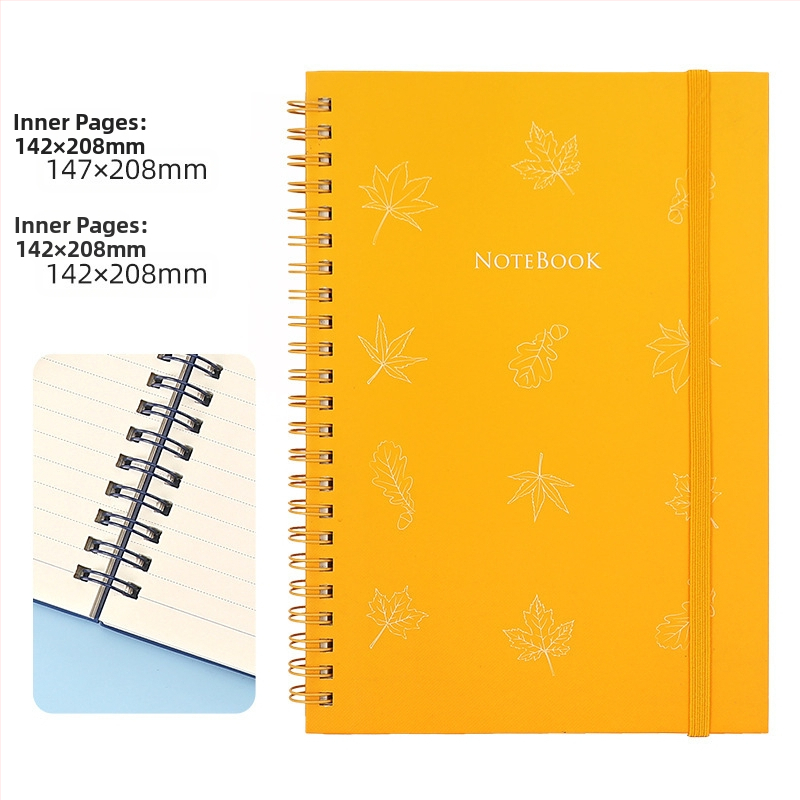 Ameerika nädalaplaani A5 spiraalmärkmik, horisontaalne märkmik, ajakava märkmik, inglise päevik, õpilase märkmik, hulgimüük