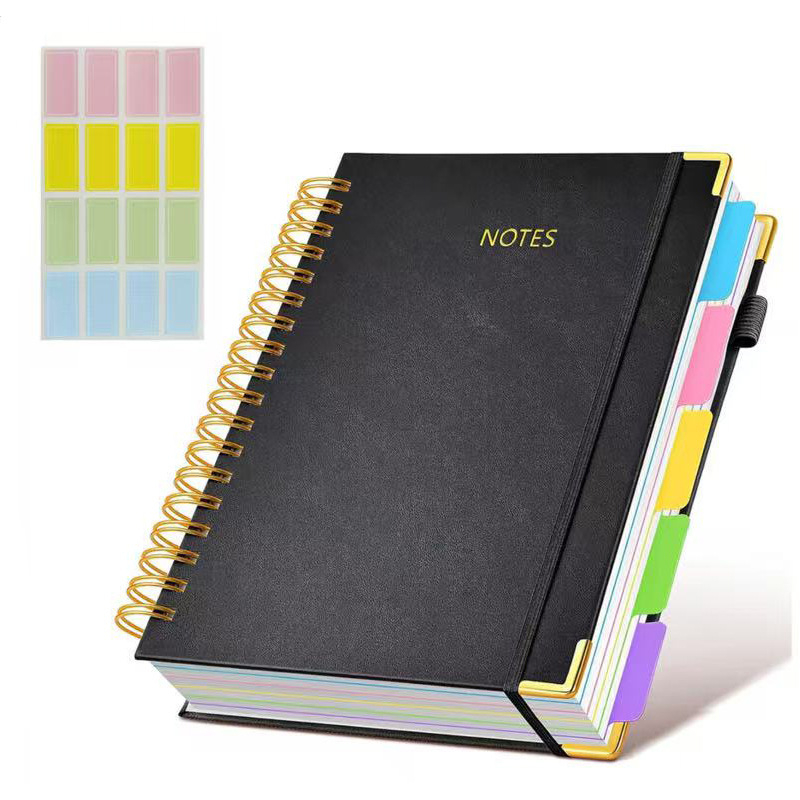 Ameerika nädalaplaani A5 spiraalmärkmik, horisontaalne märkmik, ajakava märkmik, inglise päevik, õpilase märkmik, hulgimüük