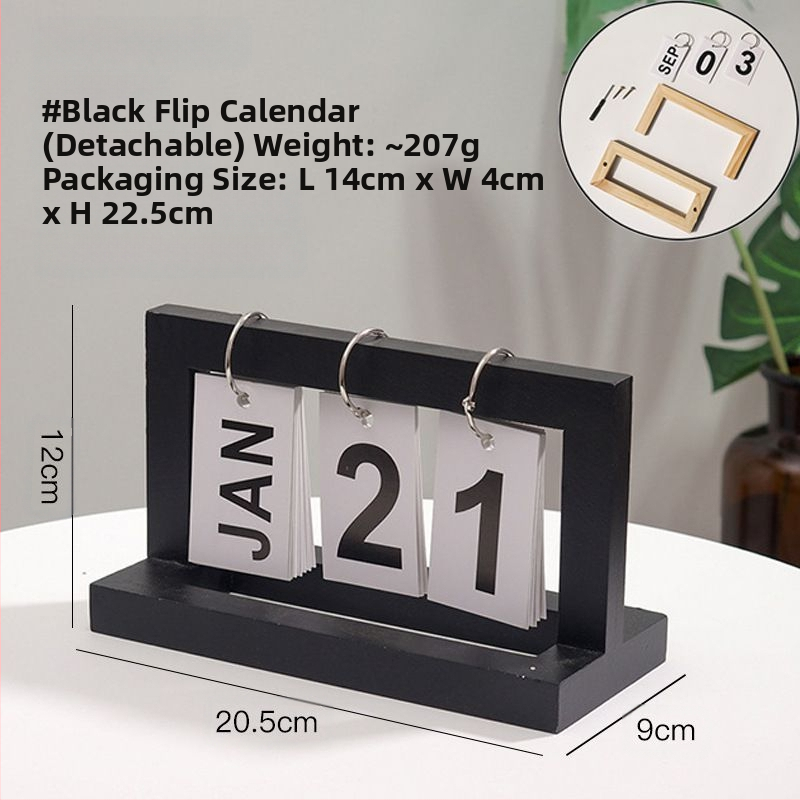 Uus loominguline lauakalender, tipptasemel loenduriga püsiv kalender, puidust lauakaunistus, kalendrikaunistus