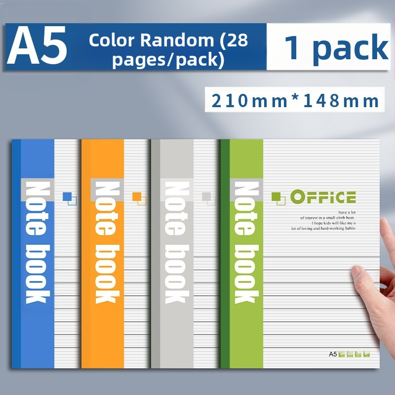 A5 pehme koopia raamat algkooli õpilase päevik raamat kõrge värvi väärtus keskkooli märkmik kontoritarbed töö märkmik