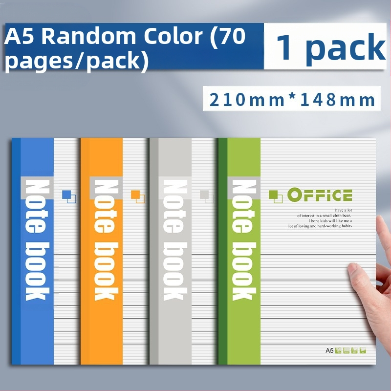 A5 pehme koopia raamat algkooli õpilase päevik raamat kõrge värvi väärtus keskkooli märkmik kontoritarbed töö märkmik