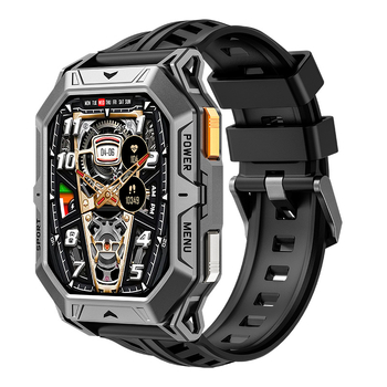 Piiriülene X1Pro nutikell Pulsimõõtja Bluetooth Kõne Kompass Baromeetriline rõhk Hääleassistent Sammulugeja Spordikell