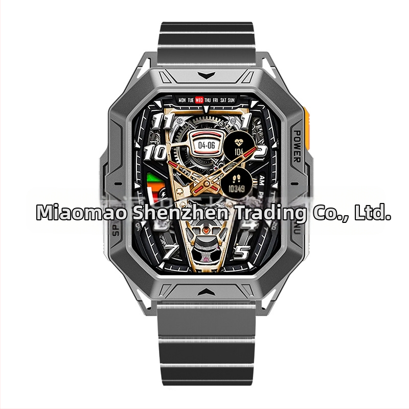 Piiriülene X1Pro nutikell Pulsimõõtja Bluetooth Kõne Kompass Baromeetriline rõhk Hääleassistent Sammulugeja Spordikell