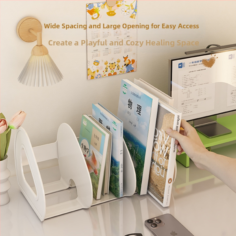 Stalinio stalo knygų lentynos laikymo dėžė, permatoma studentų knygų stalo stovas, daliklis, akrilinis rašiklių laikiklis, laikymo lentyna