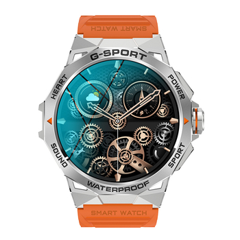 Piiriülene K62 nutikell Amoled ekraaniga Bluetooth-kõne häälassistent sammude lugemisega moodne välistingimustes kasutatav spordikell