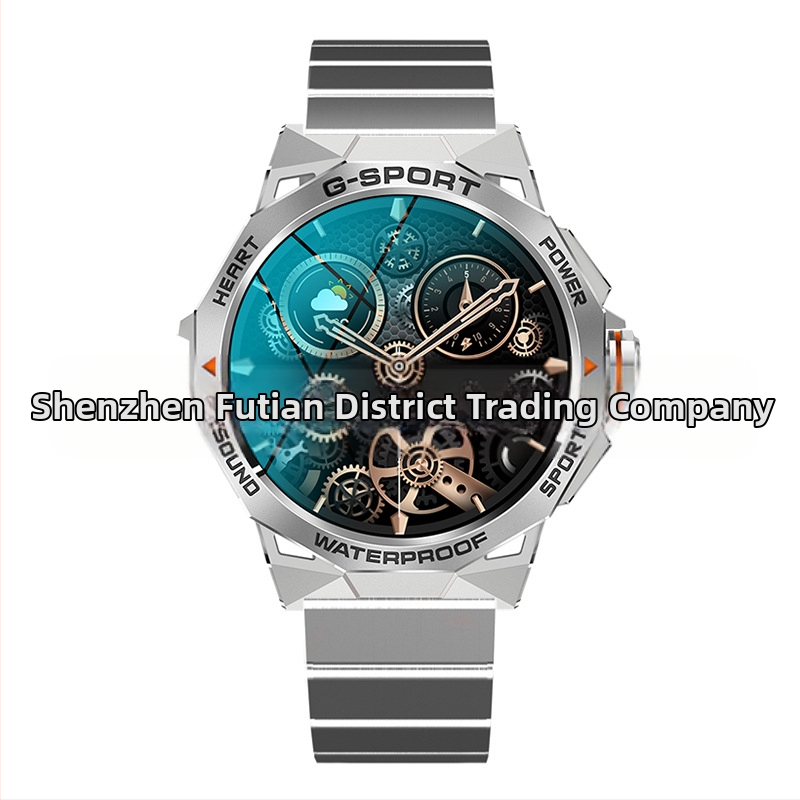 Piiriülene K62 nutikell Amoled ekraaniga Bluetooth-kõne häälassistent sammude lugemisega moodne välistingimustes kasutatav spordikell