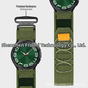 Κατάλληλο για ρολόι Samsung, λουράκι γρήγορης απελευθέρωσης με κουμπί 6/6c, λουράκι από νάιλον Velcro, αθλητικό λουράκι καρπού 4c/5pro