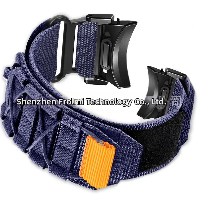 Samsung Watch 6/6c gombos gyorskioldós szíjjal, tépőzáras nejlonszíjjal, 4c/5pro sport csuklópánttal.