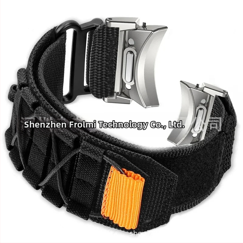 Samsung Watch 6/6c gombos gyorskioldós szíjjal, tépőzáras nejlonszíjjal, 4c/5pro sport csuklópánttal.