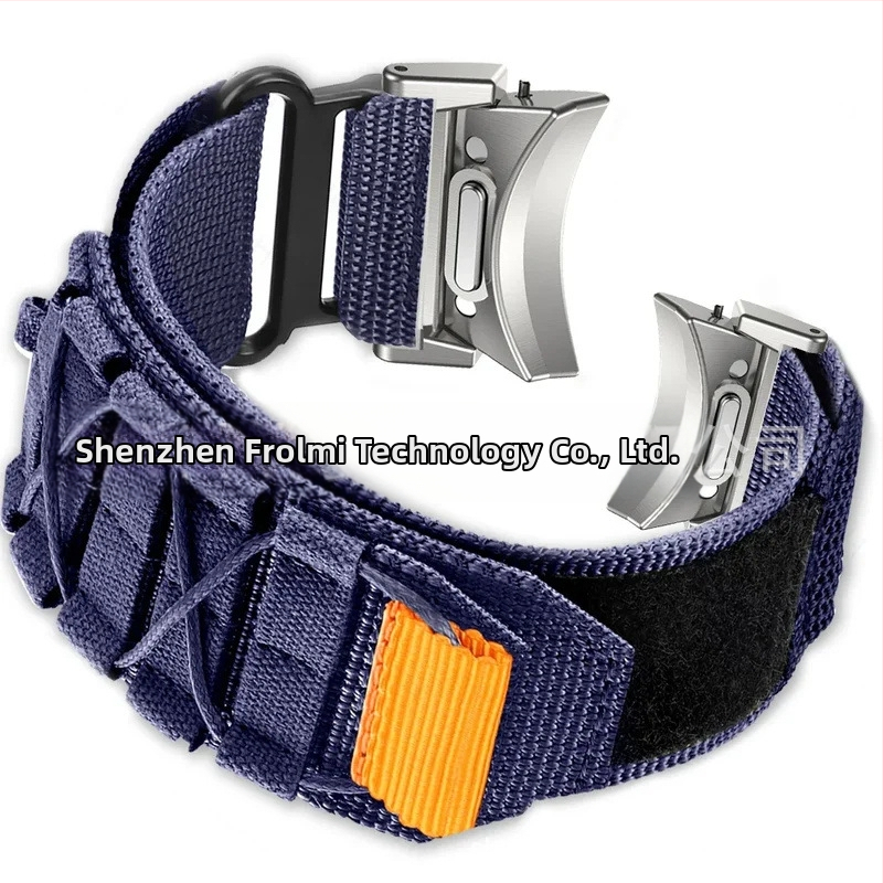 Samsung Watch 6/6c gombos gyorskioldós szíjjal, tépőzáras nejlonszíjjal, 4c/5pro sport csuklópánttal.