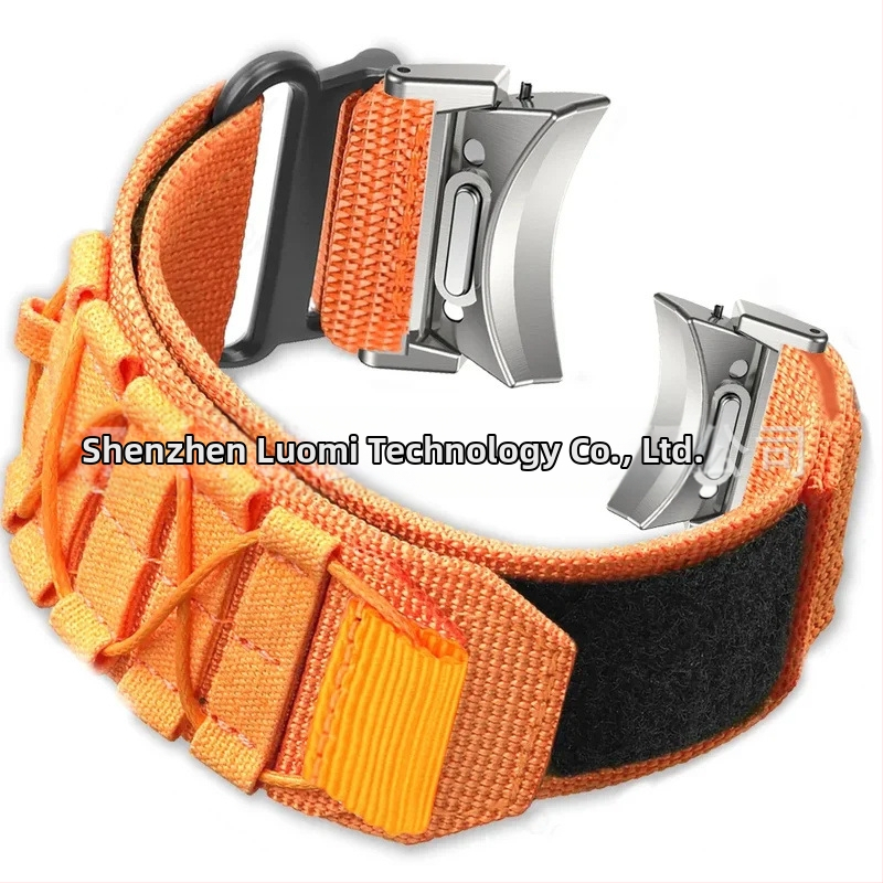 Samsung Watch 6/6c gombos gyorskioldós szíjjal, tépőzáras nejlonszíjjal, 4c/5pro sport csuklópánttal.