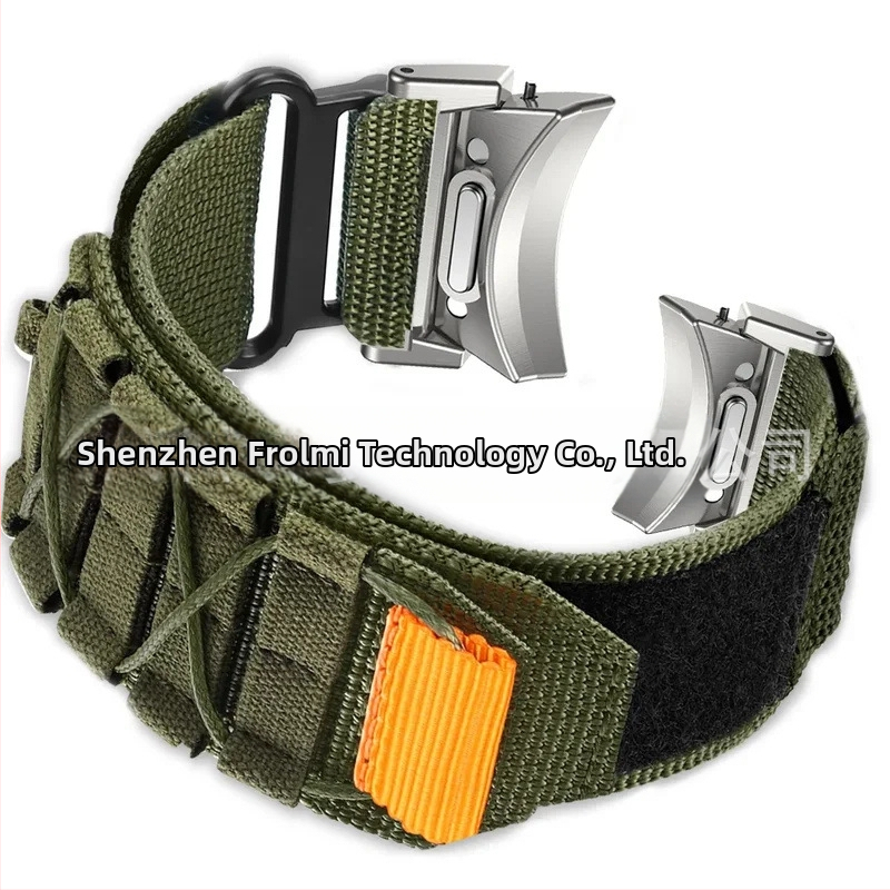 Samsung Watch 6/6c gombos gyorskioldós szíjjal, tépőzáras nejlonszíjjal, 4c/5pro sport csuklópánttal.