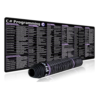 Διασυνοριακό Mouse Pad με Αγγλικό Κώδικα C # C++Py, Άνετο Γραφείο, Ανθεκτικό στη Φθορά και τη Ρύπανση, IP Υπολογιστή για Ευρώπη και Αμερική, Κορυφαίο Μοντέλο στο Εξωτερικό