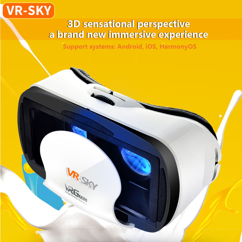tarpvalstybinė vrgpro balta „Blu-ray“ versija 3D akiniai juanių visata naujas mobilusis telefonas virtualios realybės šalmas vr akiniai