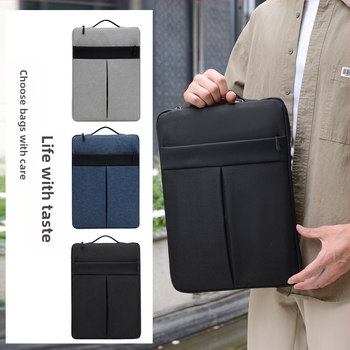 Új laptop táska, tablet védőhuzat, kézi laptop táska, 16 hüvelykes diák üzleti alkalmi ajándék irattáska