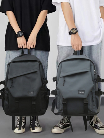 Σακίδιο πλάτης για άνδρες, τσάντα φοιτητών, μοντέρνη, ελαφριά, μεγάλης χωρητικότητας, ιαπωνικό, ύφασμα Oxford, casual, σακίδιο πλάτης ταξιδιού