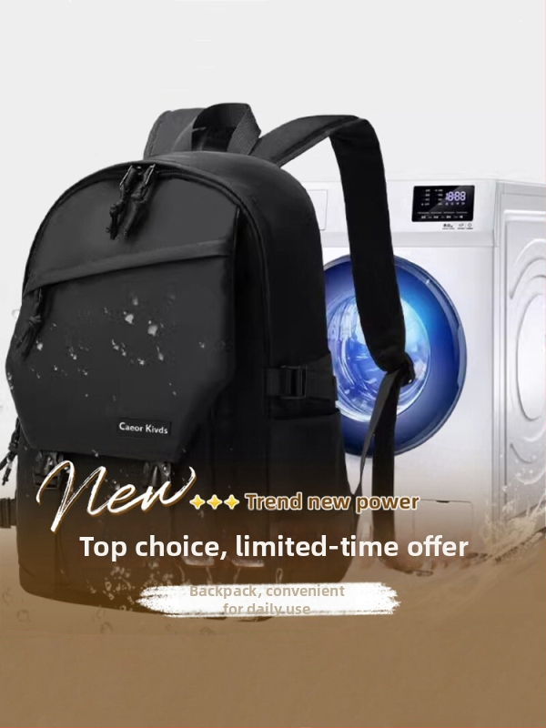 Seljakott meestele, seljakott, üliõpilase koolikott, moodne kerge, suure mahutavusega Jaapani Oxfordi riidest vabaaja reisikott