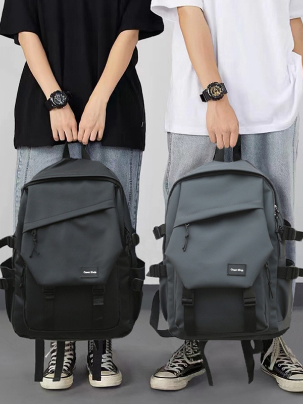 Seljakott meestele, seljakott, üliõpilase koolikott, moodne kerge, suure mahutavusega Jaapani Oxfordi riidest vabaaja reisikott