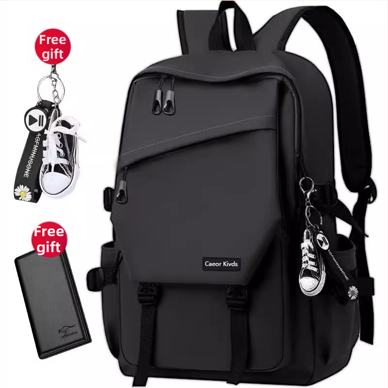 Seljakott meestele, seljakott, üliõpilase koolikott, moodne kerge, suure mahutavusega Jaapani Oxfordi riidest vabaaja reisikott