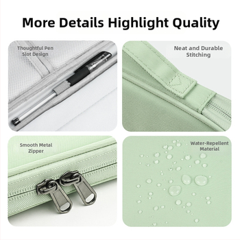 11 colių nešiojamas planšetinio kompiuterio krepšys verslui, biurui, kelioninis apsauginis dėklas, apsaugantis nuo purslų, horizontalus planšetinio kompiuterio vidinis krepšys, nešiojamas